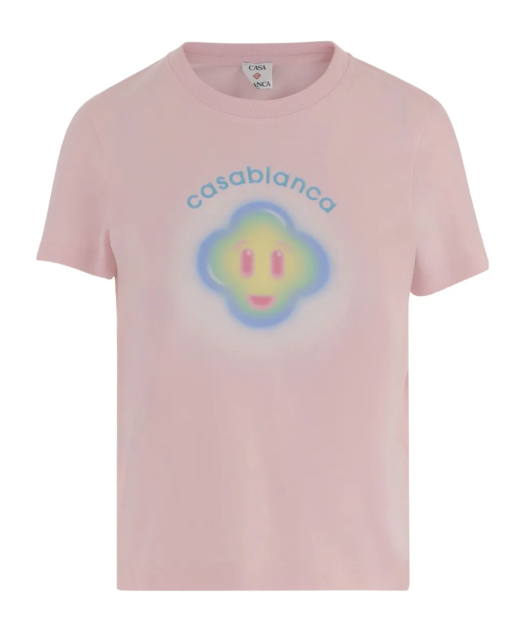 Casablanca Smiley Graphic T-Shirts