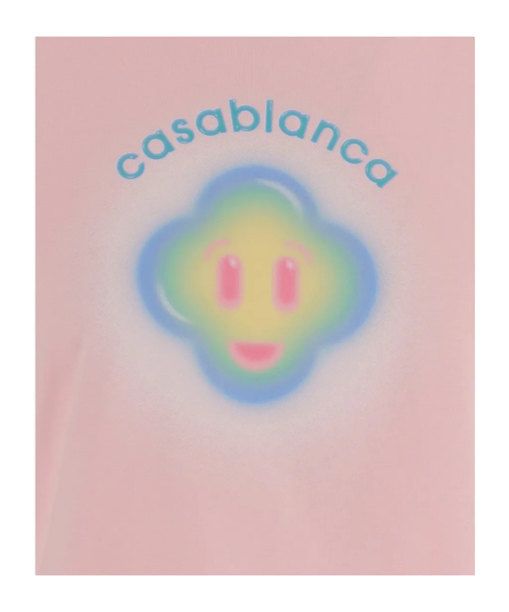 Casablanca Smiley Graphic T-Shirts