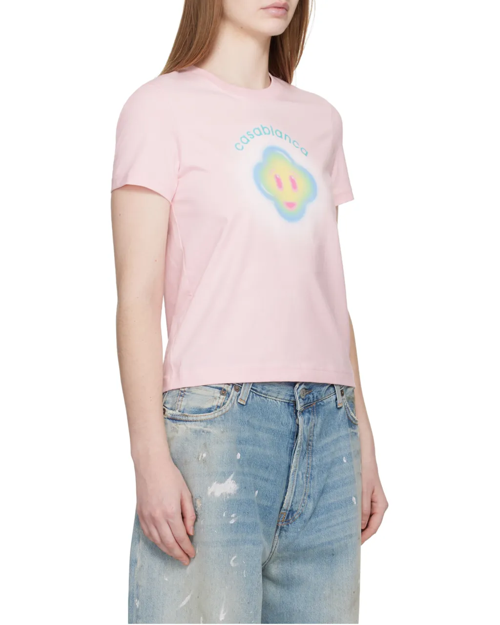 Casablanca Smiley Graphic T-Shirts