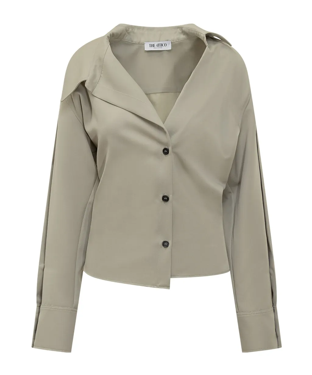 The Attico V-Neck Shirt