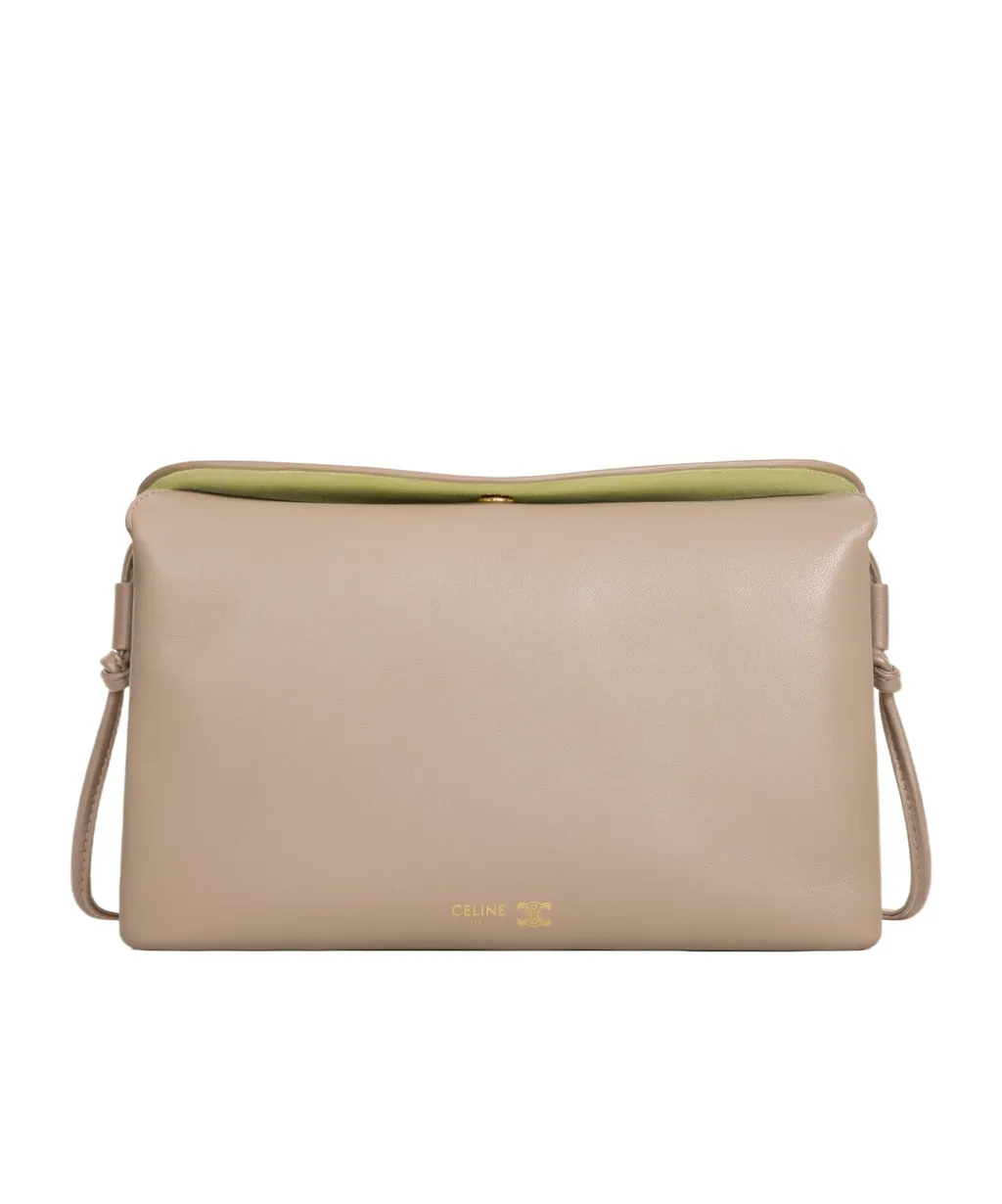 Trio Flap In Smooth Lambskin
