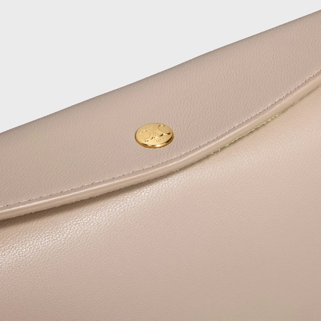 Trio Flap In Smooth Lambskin