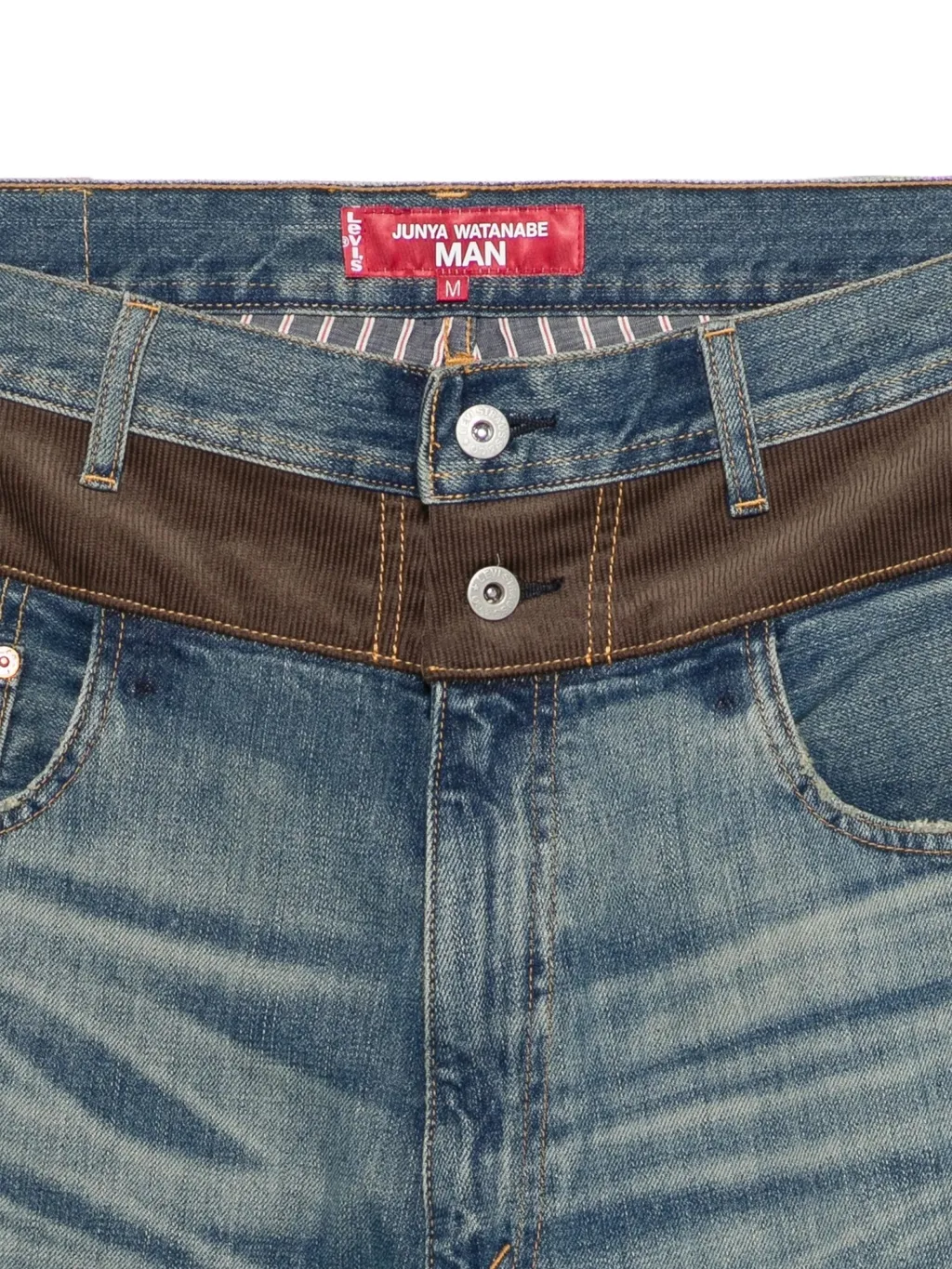 X Levis Panelled Jeans