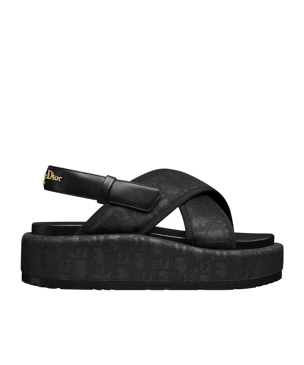 Open-Toed Platform Sandals