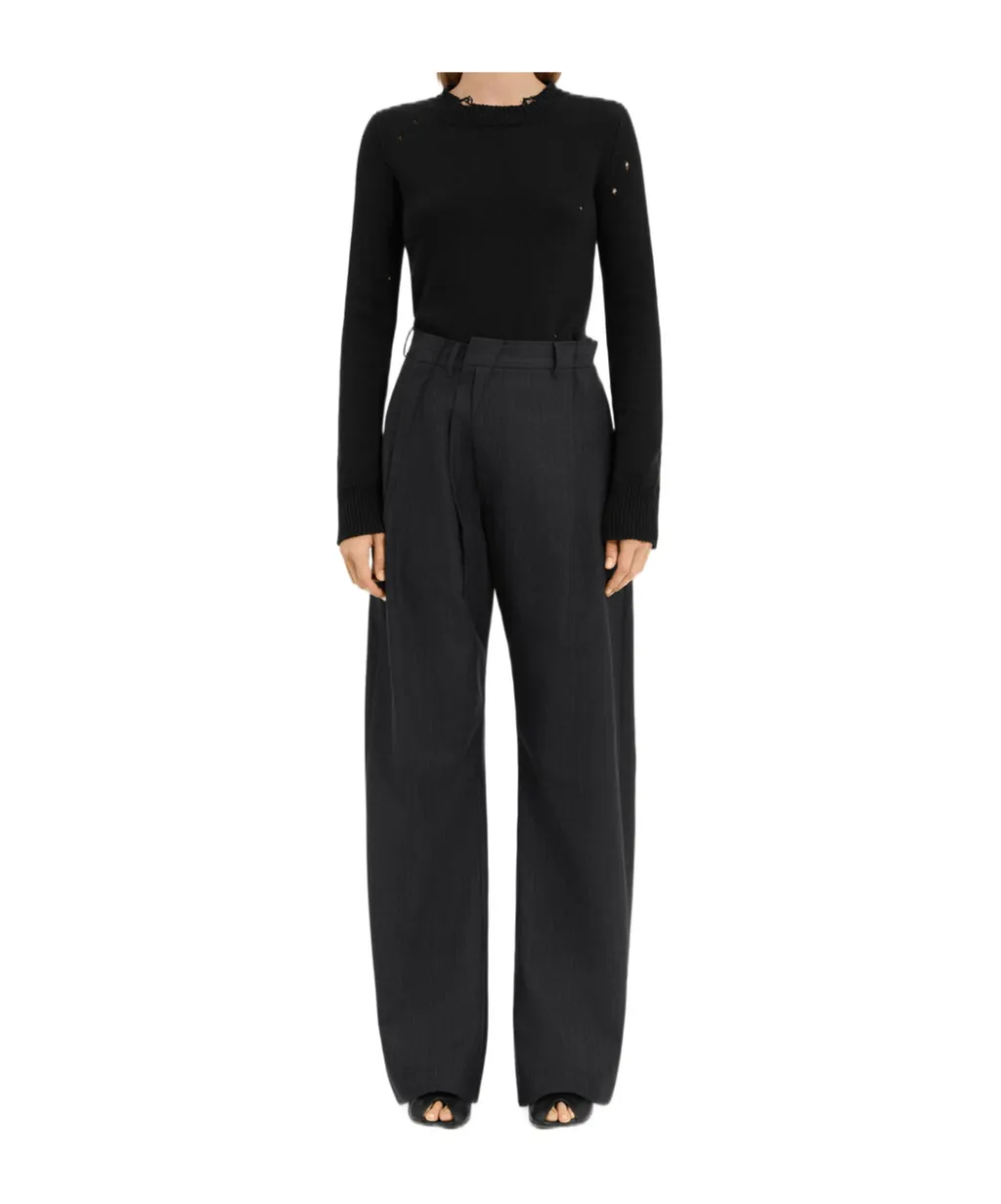 Mm6 Maison Margiela Wide Leg Trousers