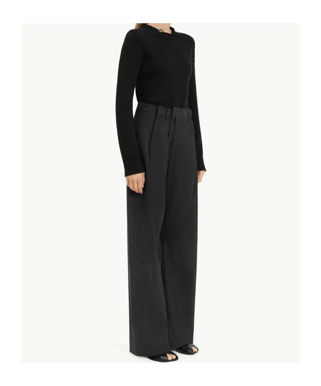 Mm6 Maison Margiela Wide Leg Trousers