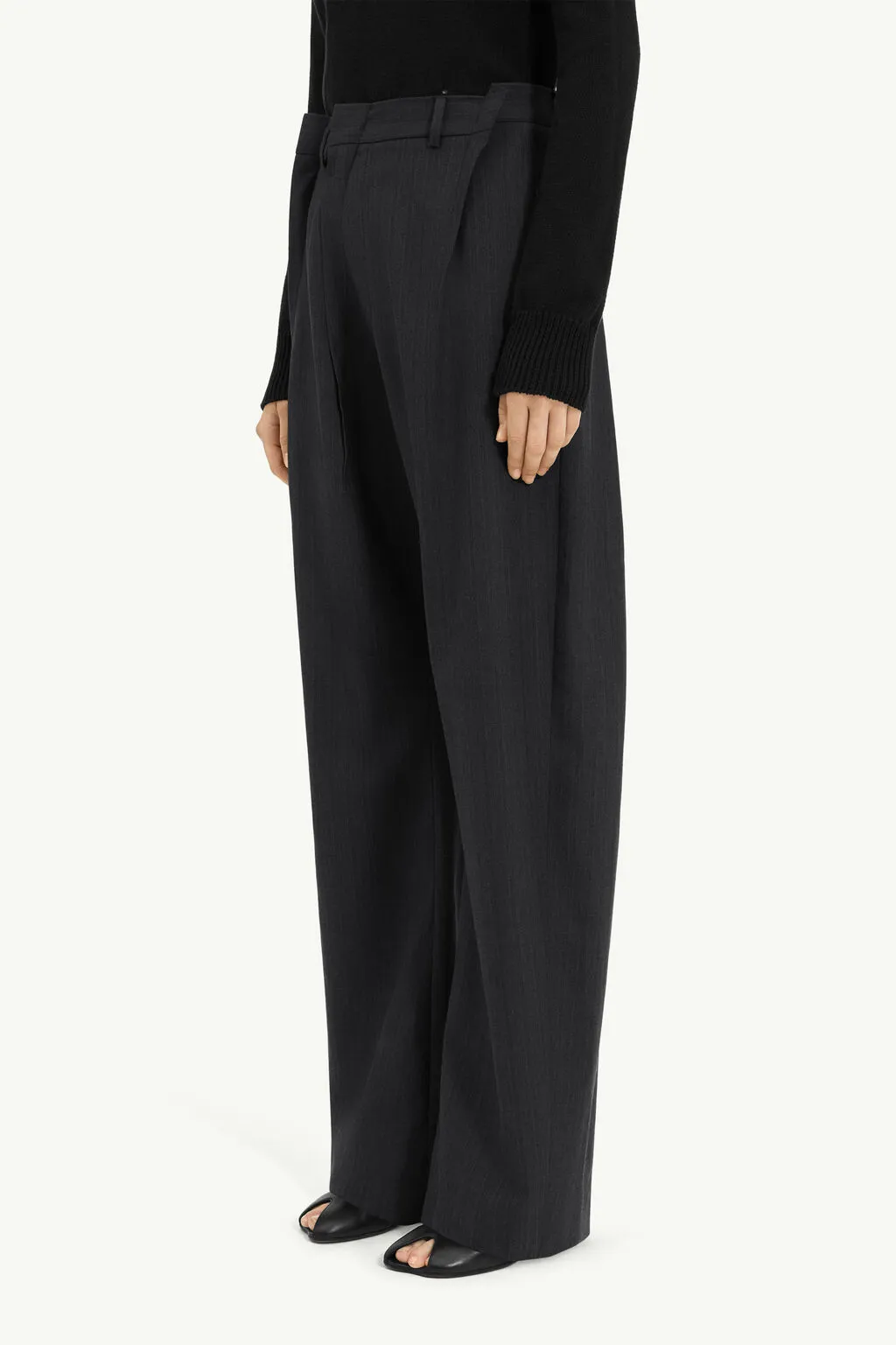Mm6 Maison Margiela Wide Leg Trousers