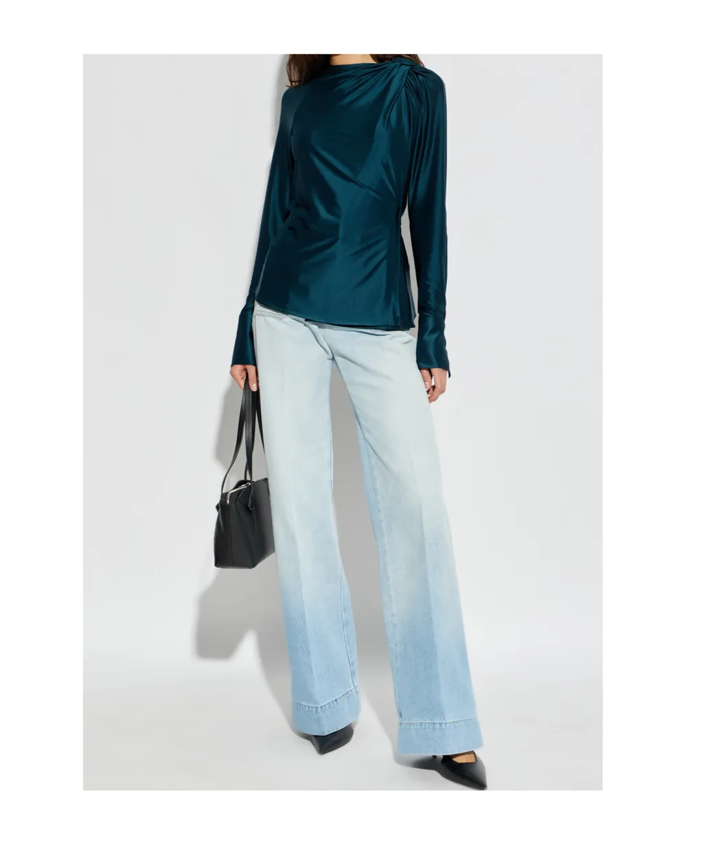 Patch-Pocket Jeans
