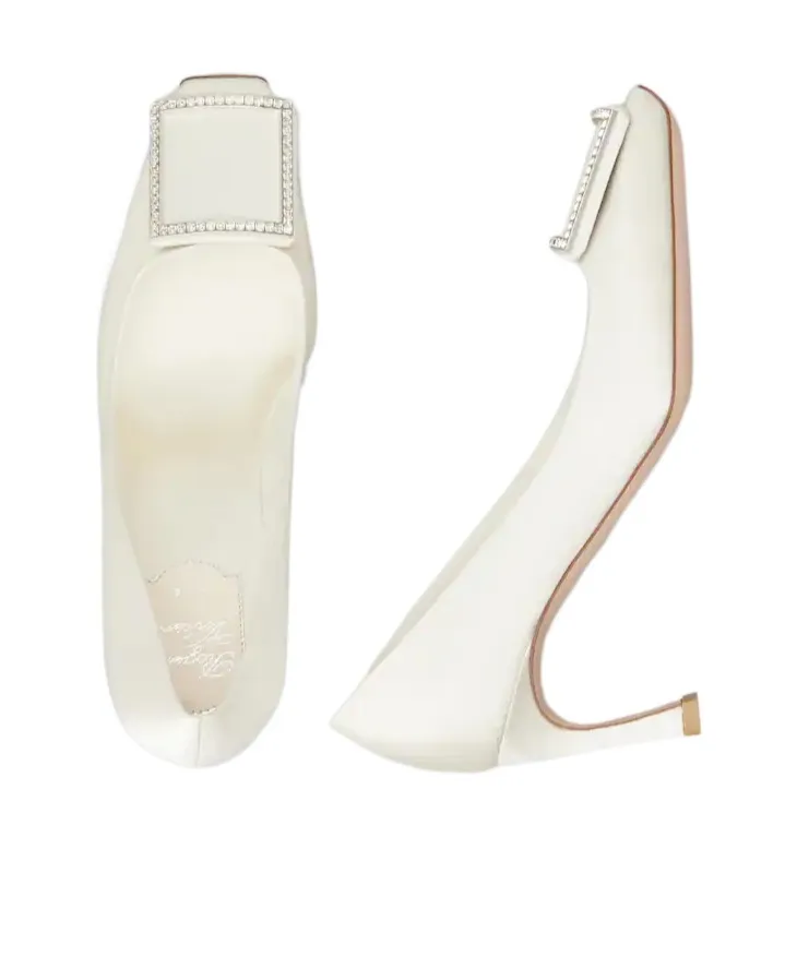 Roger Vivier Trompette Satin Pumps