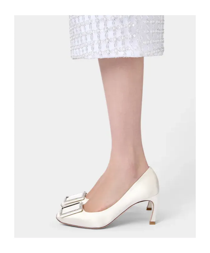 Roger Vivier Trompette Satin Pumps