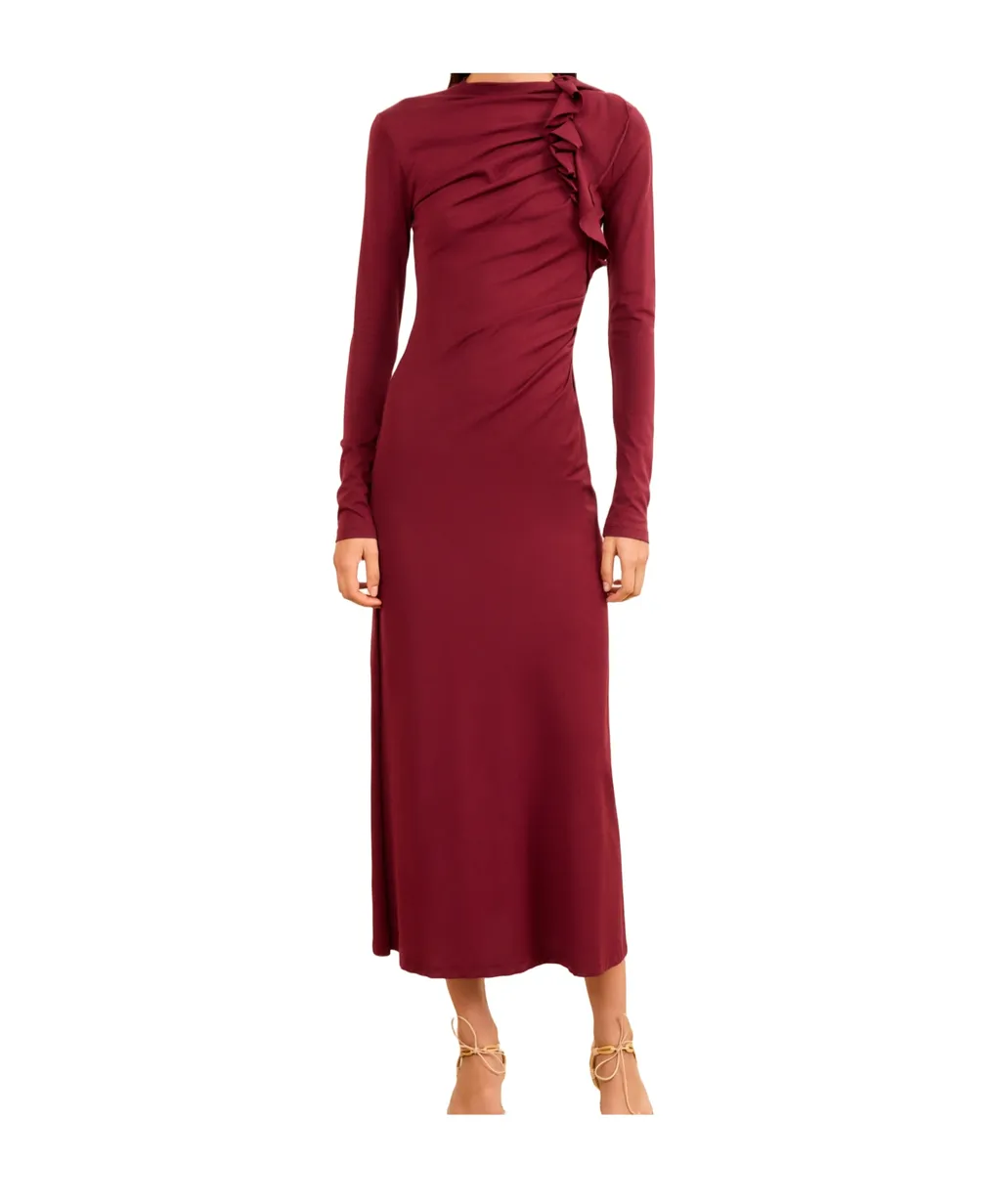 Safi Ruffled Maxi Dress