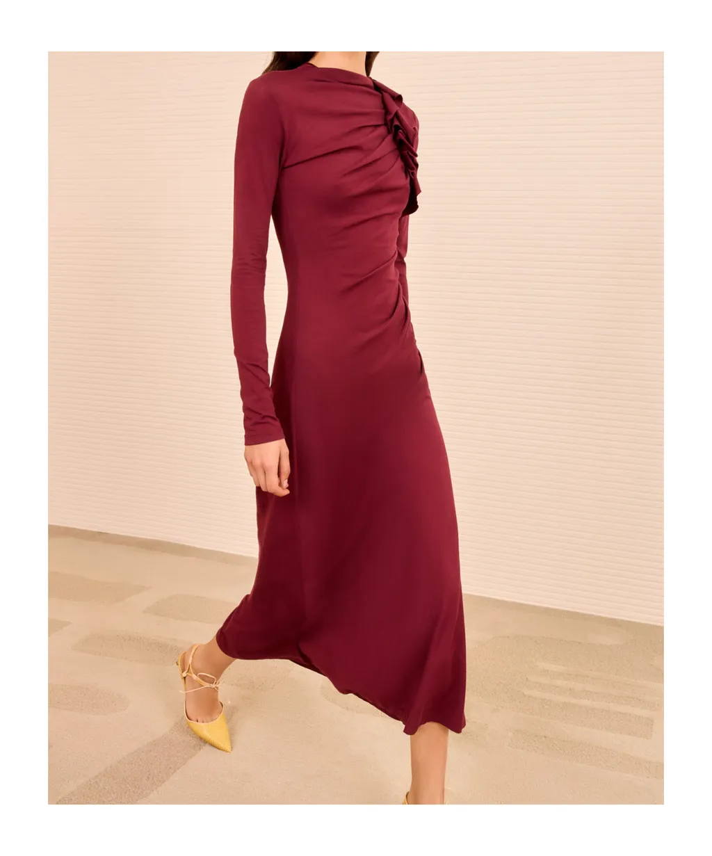Safi Ruffled Maxi Dress