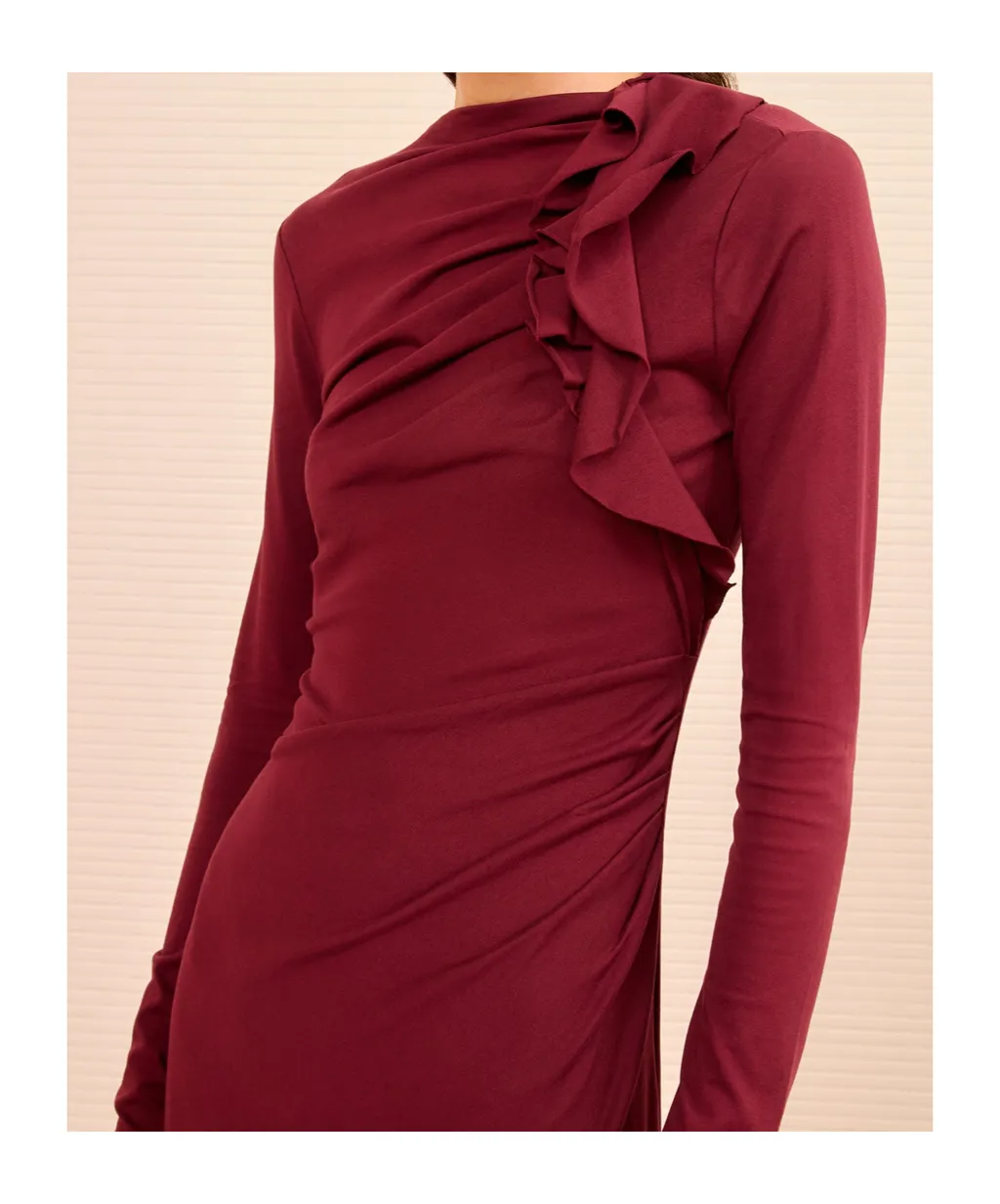 Safi Ruffled Maxi Dress
