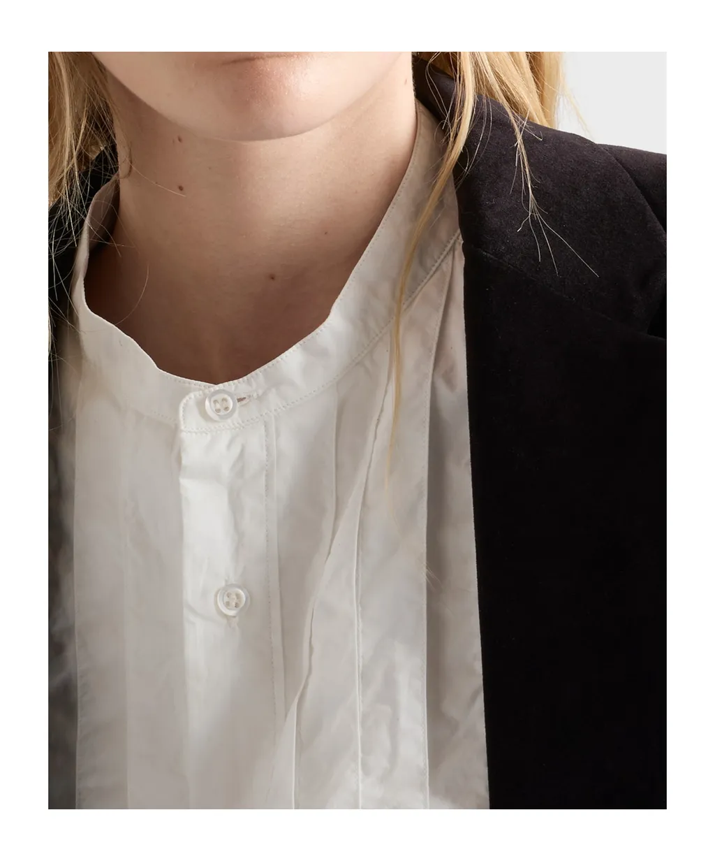 Prada Embroidered Long-Sleeved Shirt