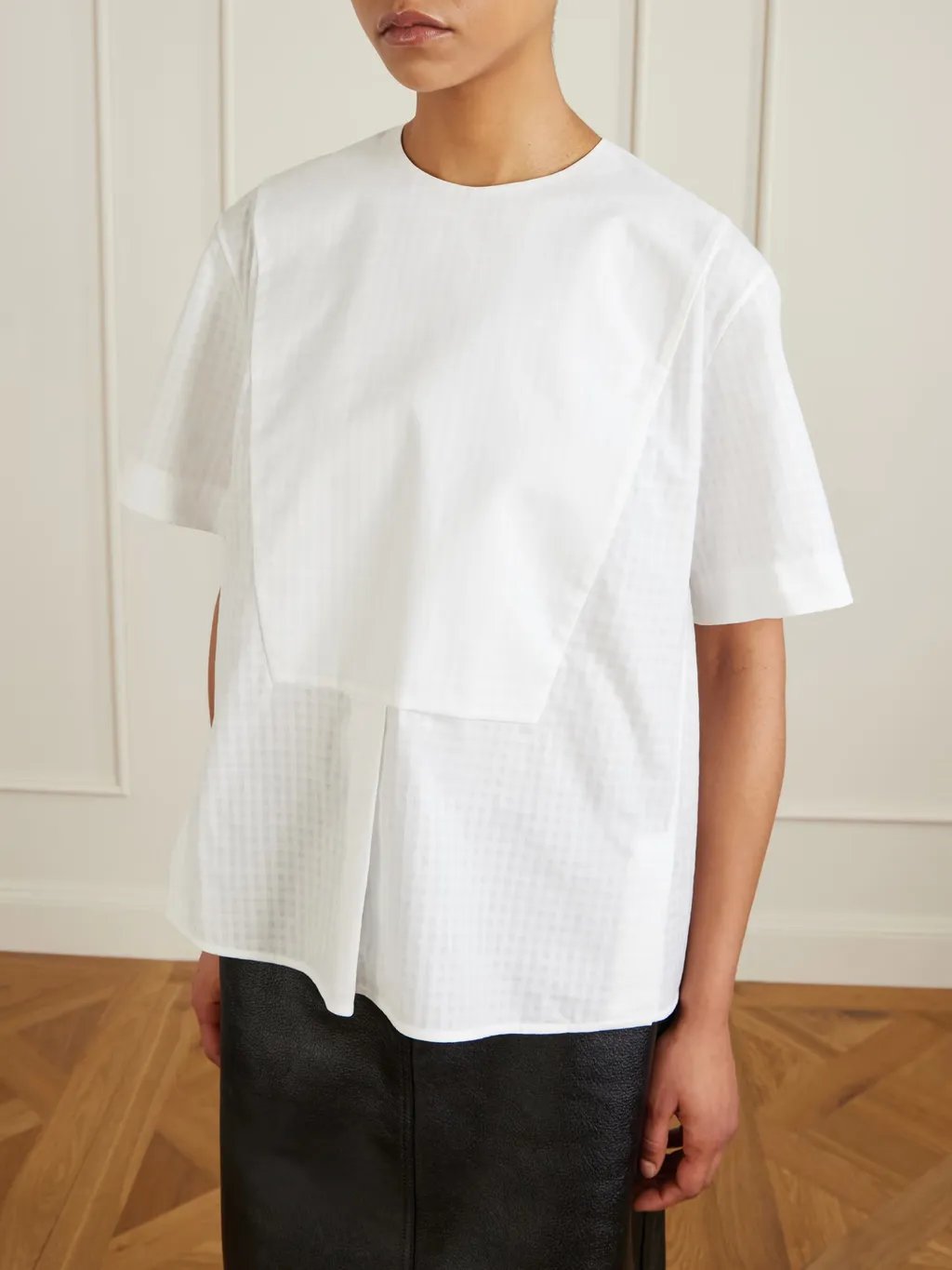 Short-Sleeve Blouse
