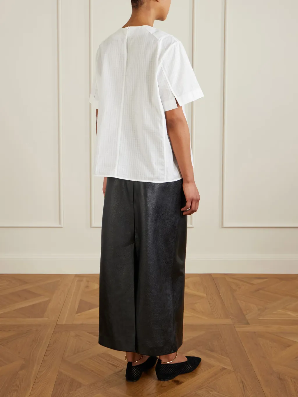 Short-Sleeve Blouse