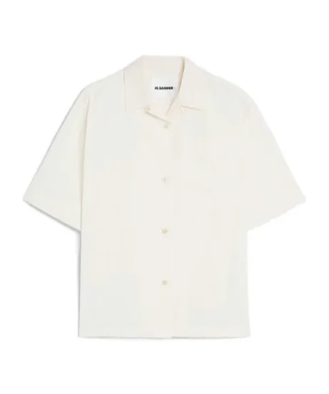 Patch Pocket Cotton Poplin Shirt