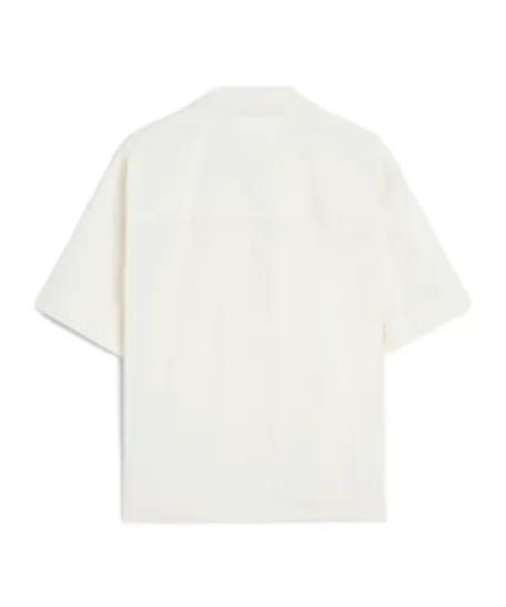 Patch Pocket Cotton Poplin Shirt