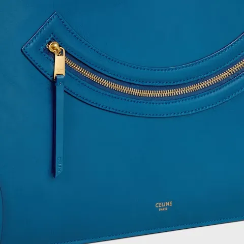 Flat Cabas New Luggage In Glossy Calfskin