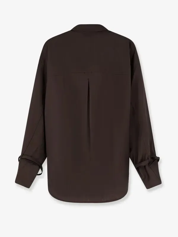 TotÊMe Tie Cuff Shirt