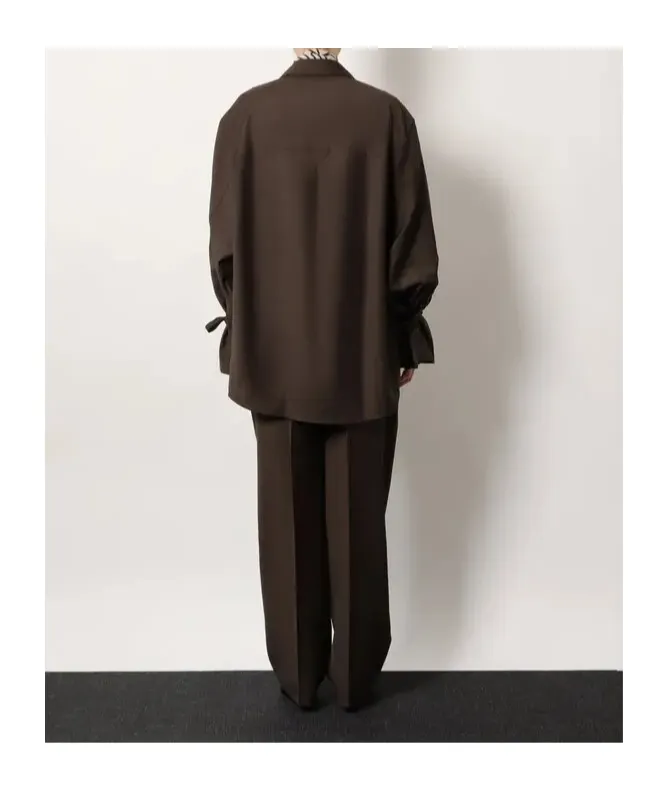 TotÊMe Tie Cuff Shirt