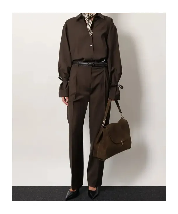 TotÊMe Tie Cuff Shirt