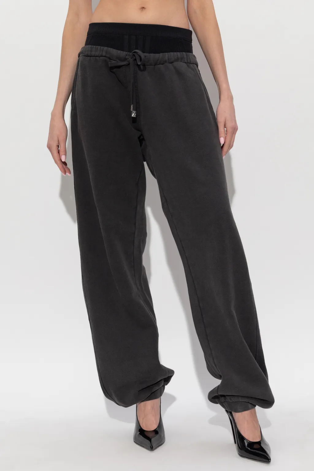 The Attico Layered Drawstring Sweatpants
