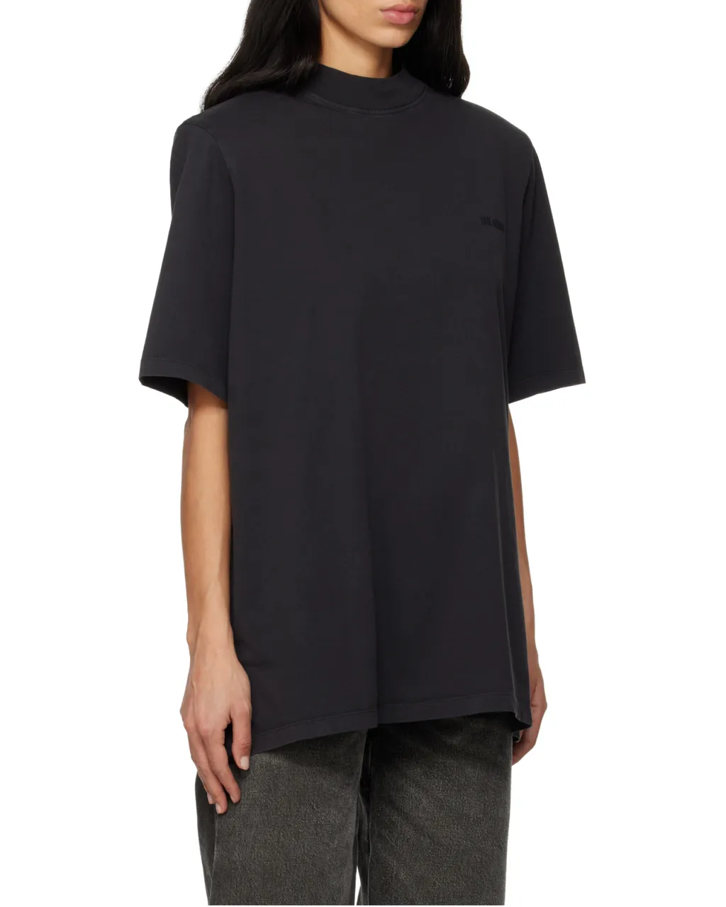 The Attico Logo Embroidered Oversized T-Shirt