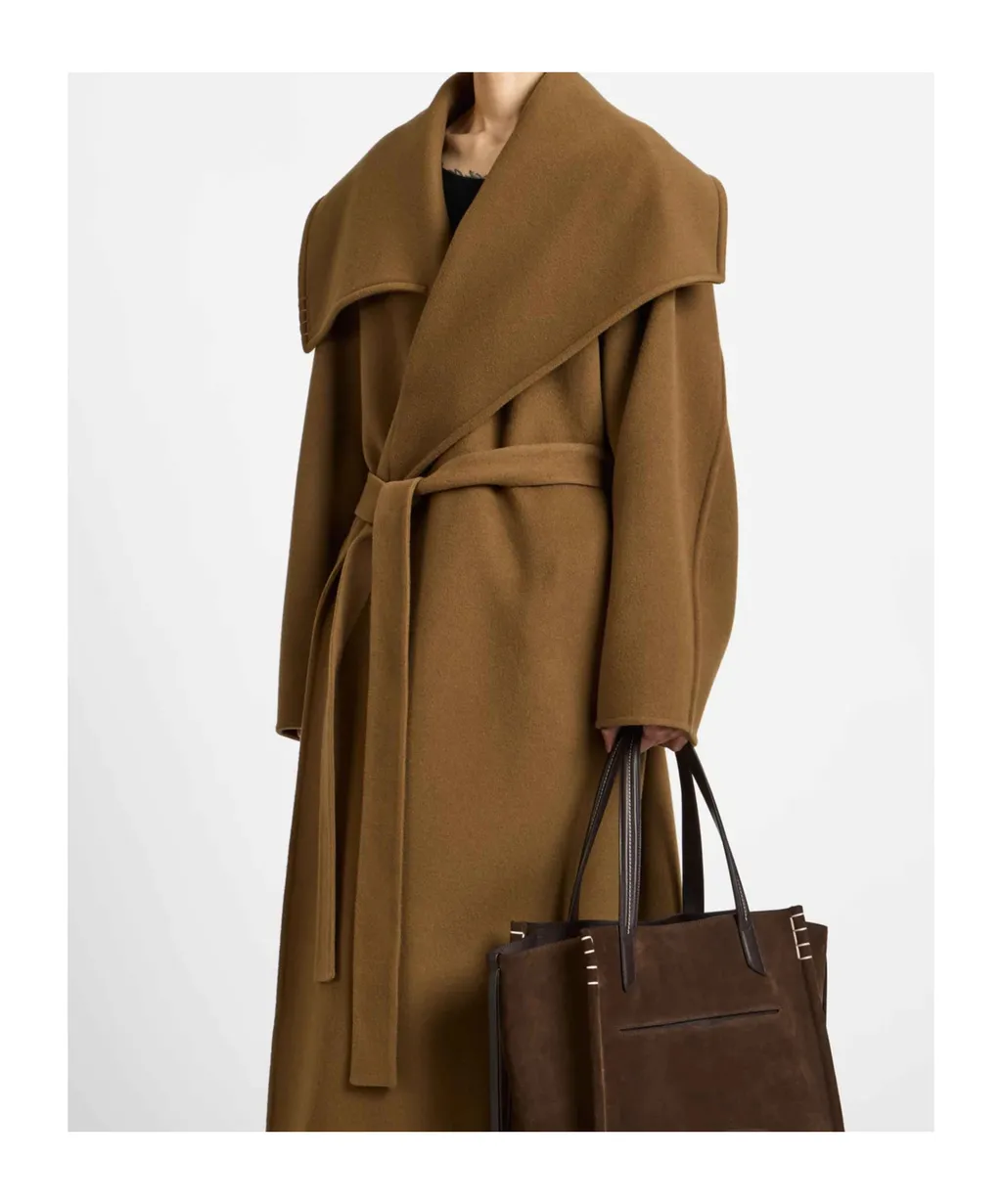 Jw Anderson Longline Wrap Front Coat