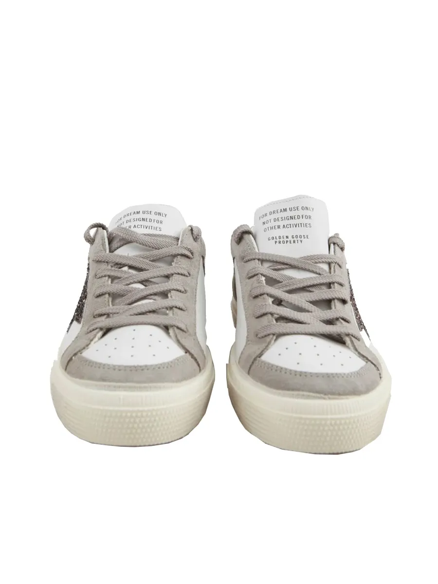Golden Goose Kids May Star Glittered Sneakers