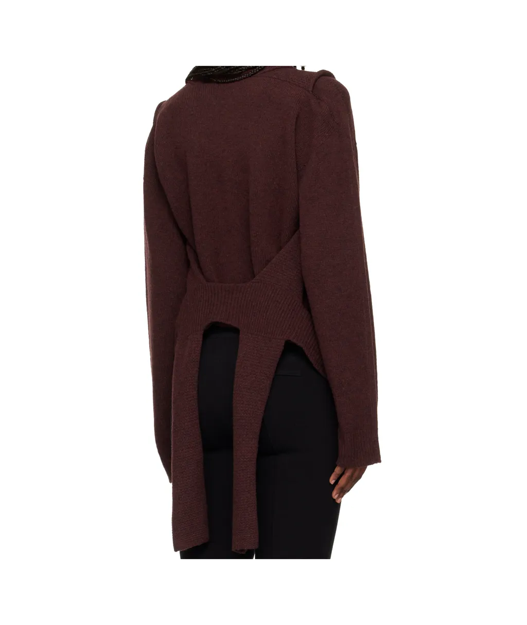 Backpack Turtleneck Sweater