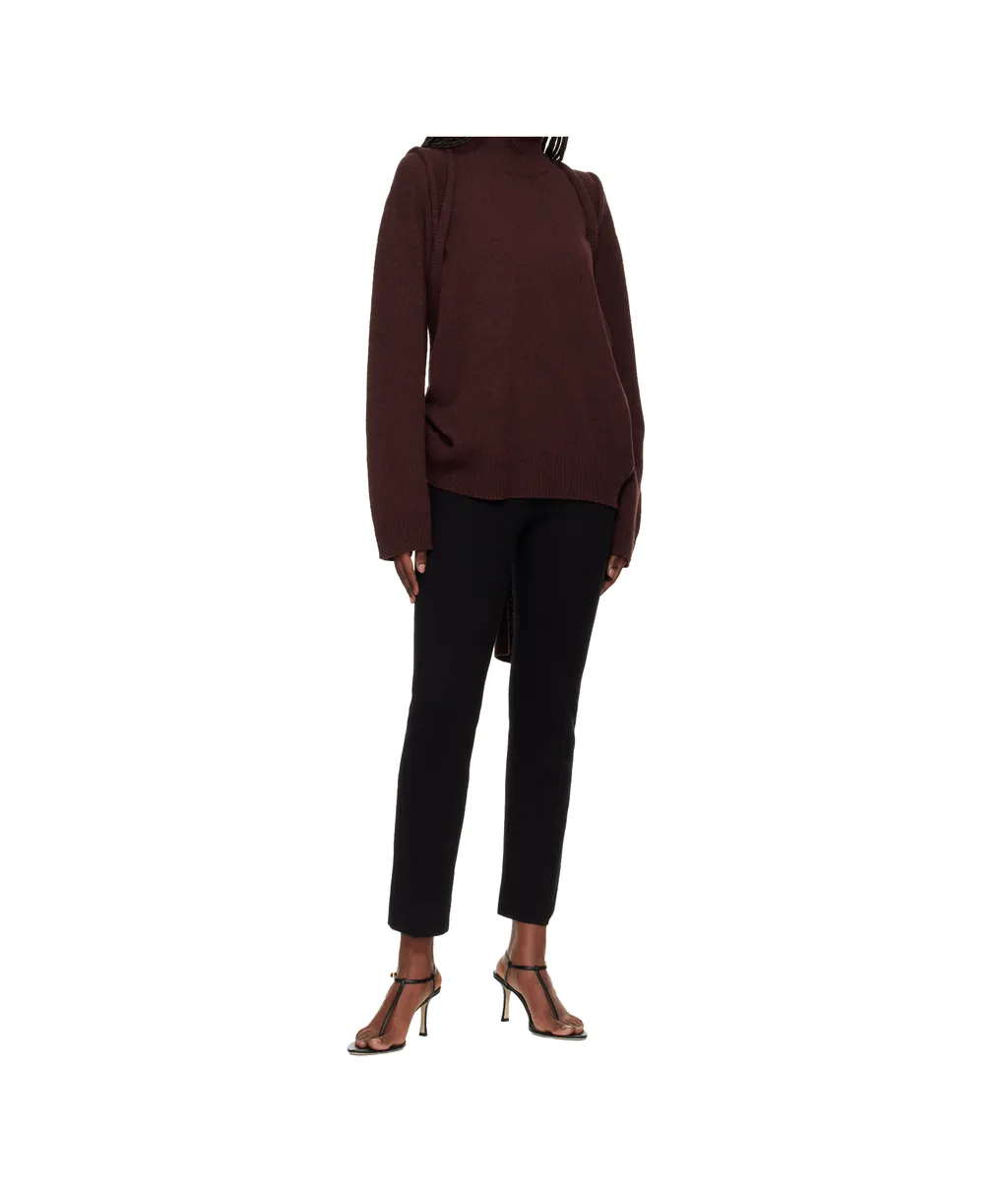 Backpack Turtleneck Sweater