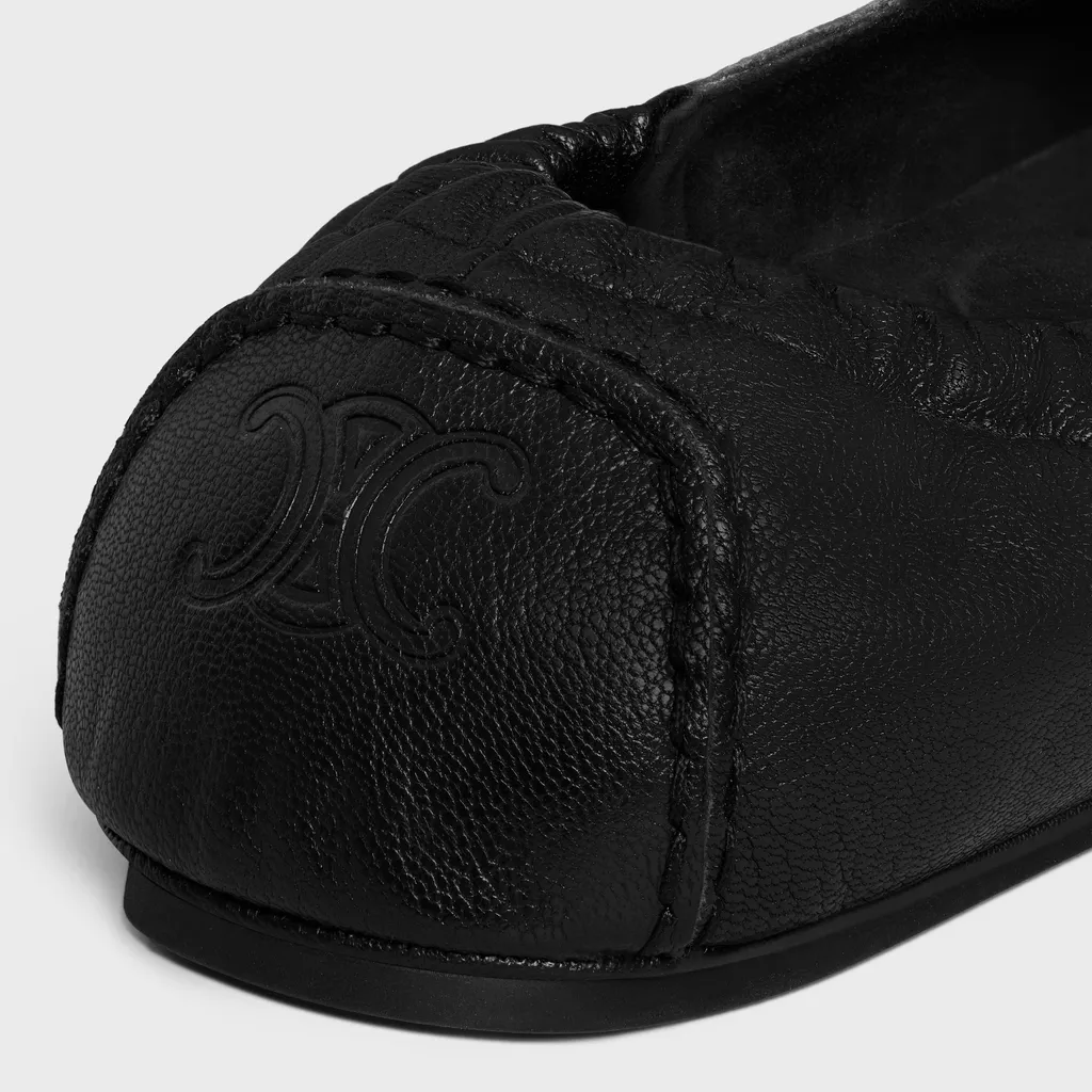 Celine Adam Loafer With Triomphe In Goatskin