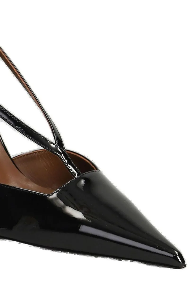Leather Heeled Pumps