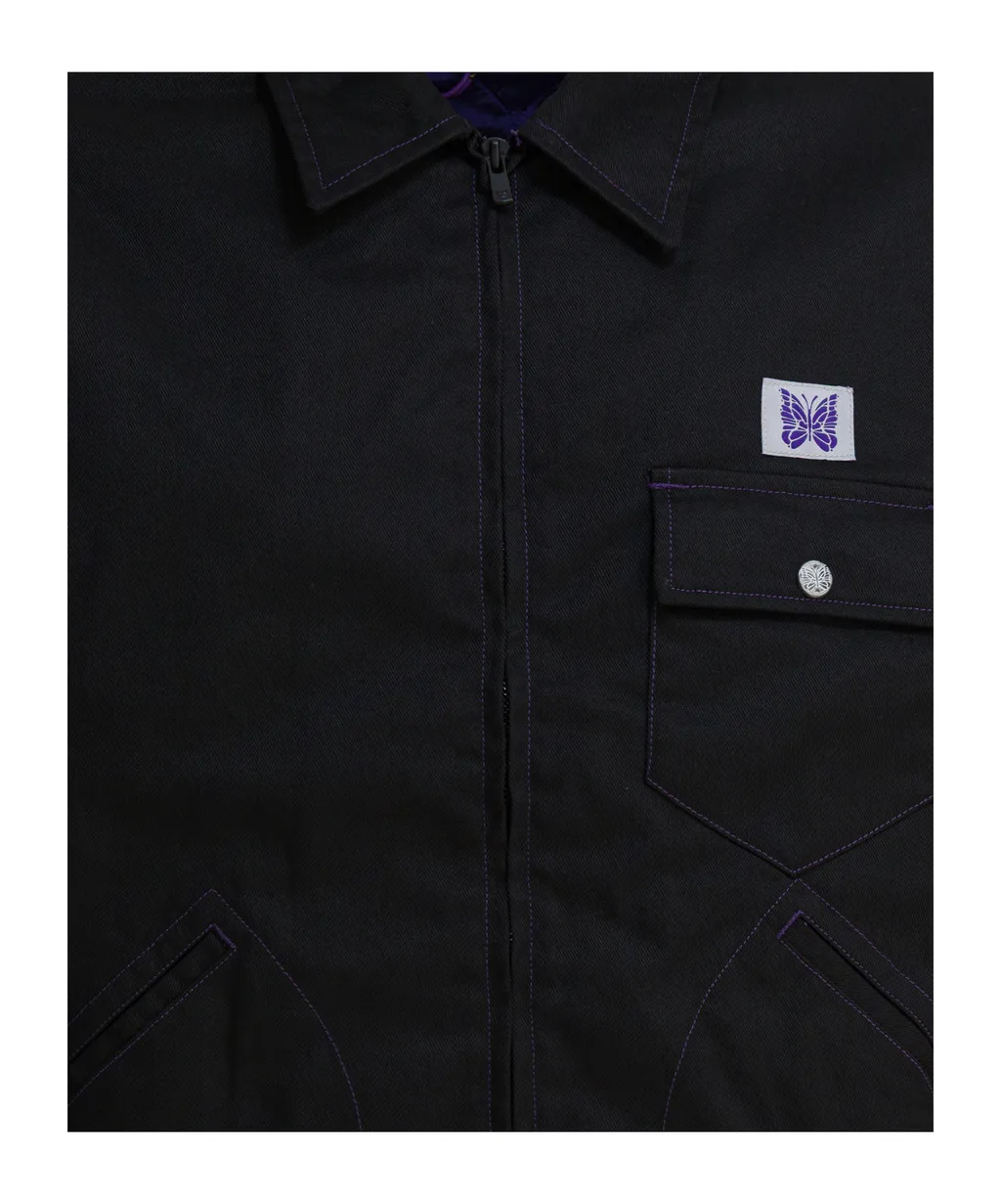 Needles Zipped Logo Patch Jacket