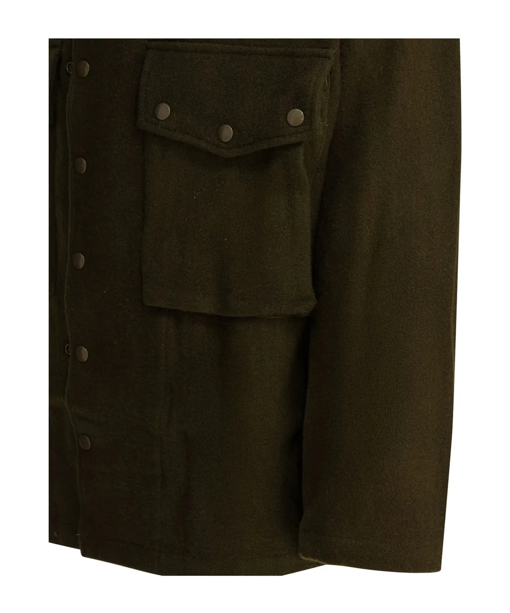 Buttoned Pocket Jacket