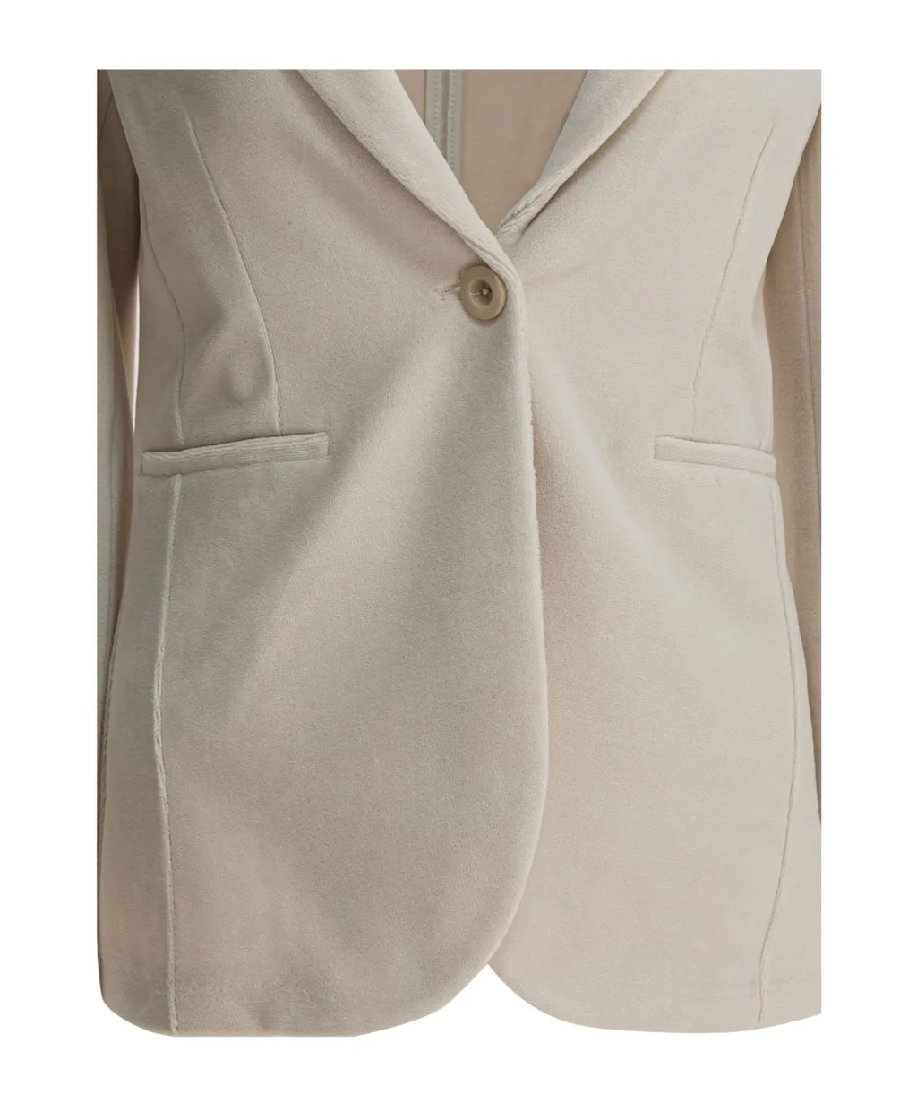 Long-Sleeved Suit Jacket