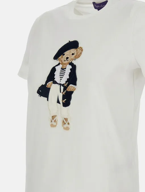 Ralph Lauren Bear Motif T-Shirt