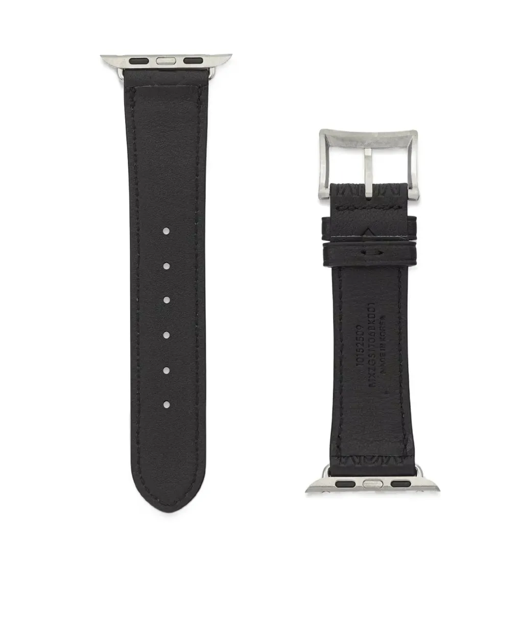 Apple Watch Band In Embossed Monogram Leather