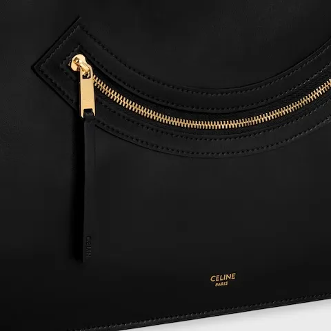 Flat Cabas New Luggage In Glossy Calfskin
