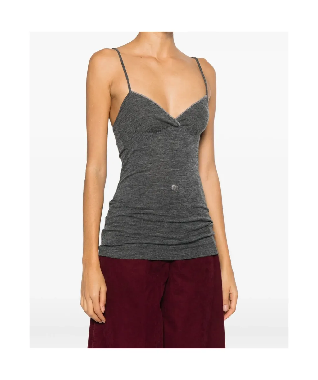 Lace-Trim Top
