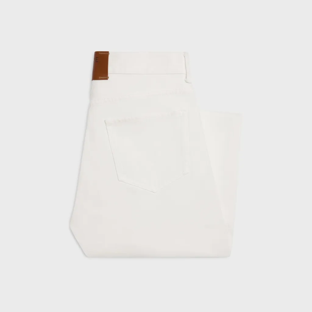 Boyfriend Jeans 001 In Cotton Denim