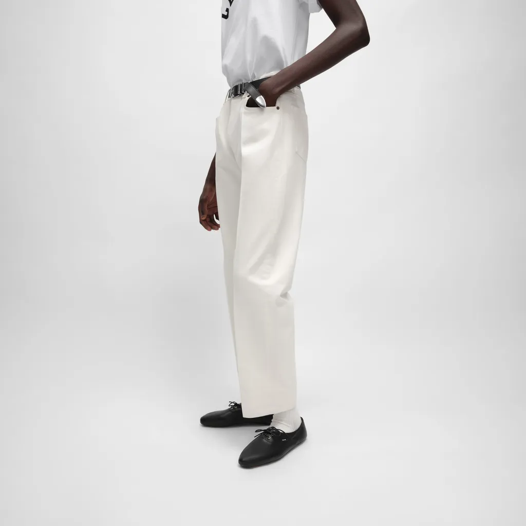 Boyfriend Jeans 001 In Cotton Denim