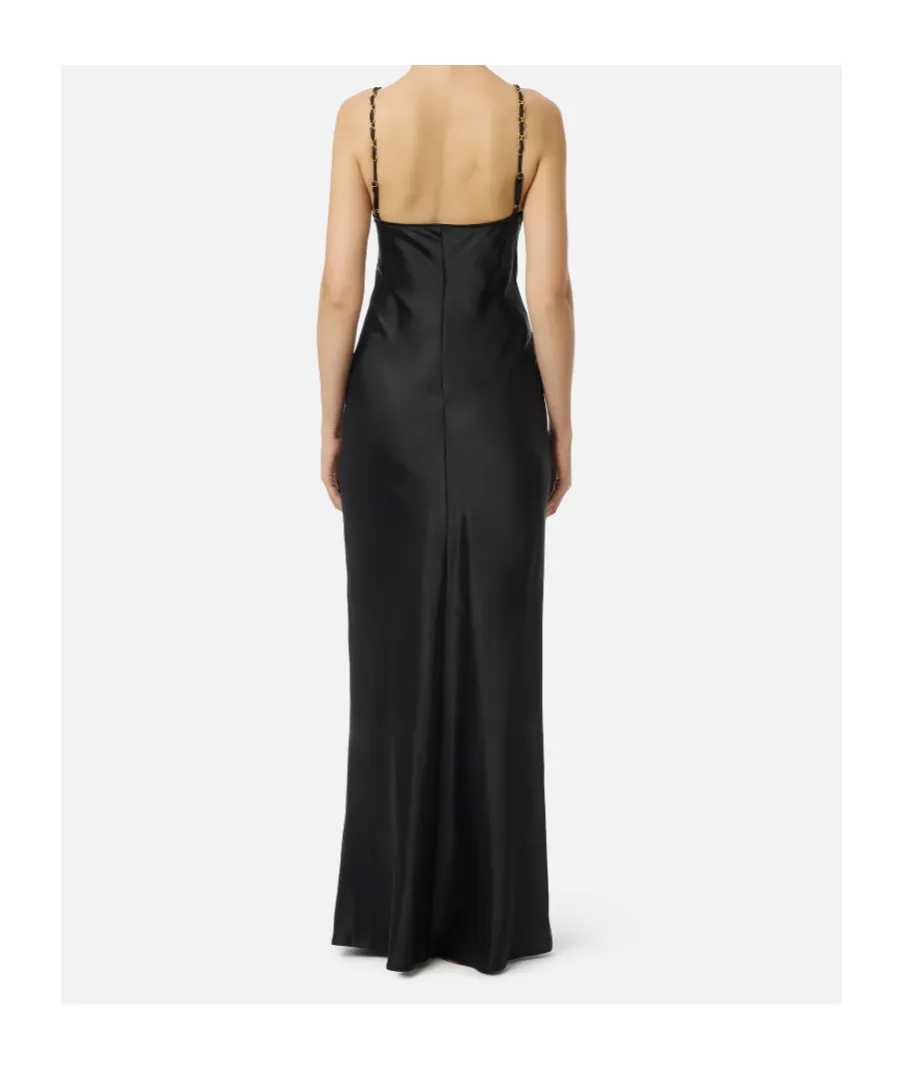Chain-Strap Maxi Dress