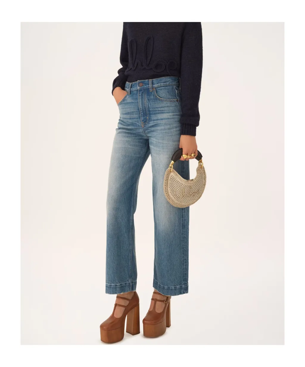 Chloé Mini Summer Banana Hobo Bag