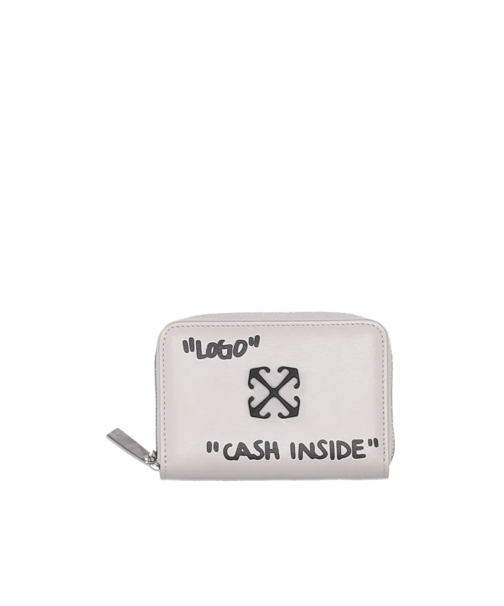 Off-White Jitney Zipped Wallet