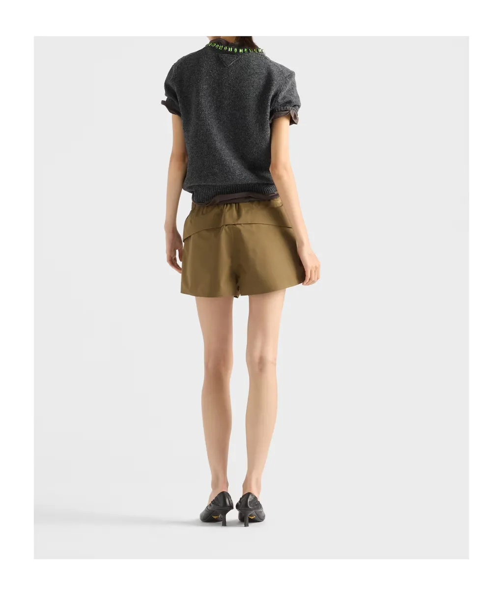 Prada Embellished Short-Sleeved Jumper