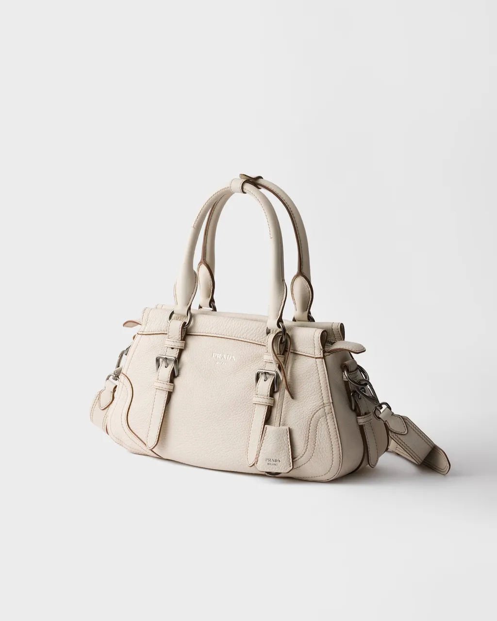 Prada Logo-Detailed Large Tote Bag