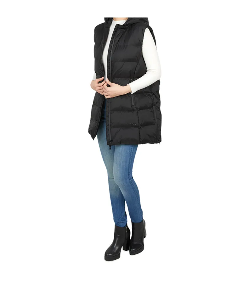 Mm By Max Mara Zip-Up Hooded Gilet