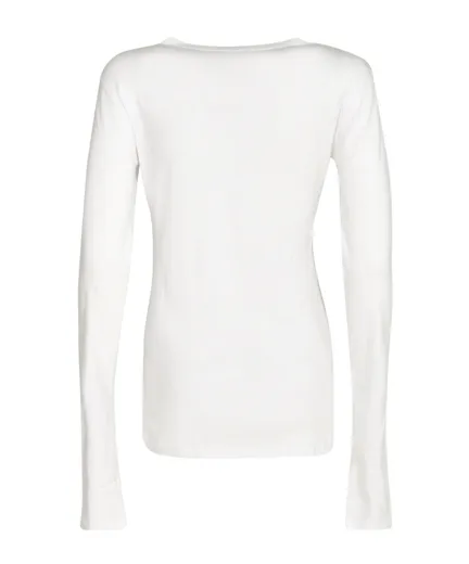 Crew Neck Long-Sleeved T-Shirt